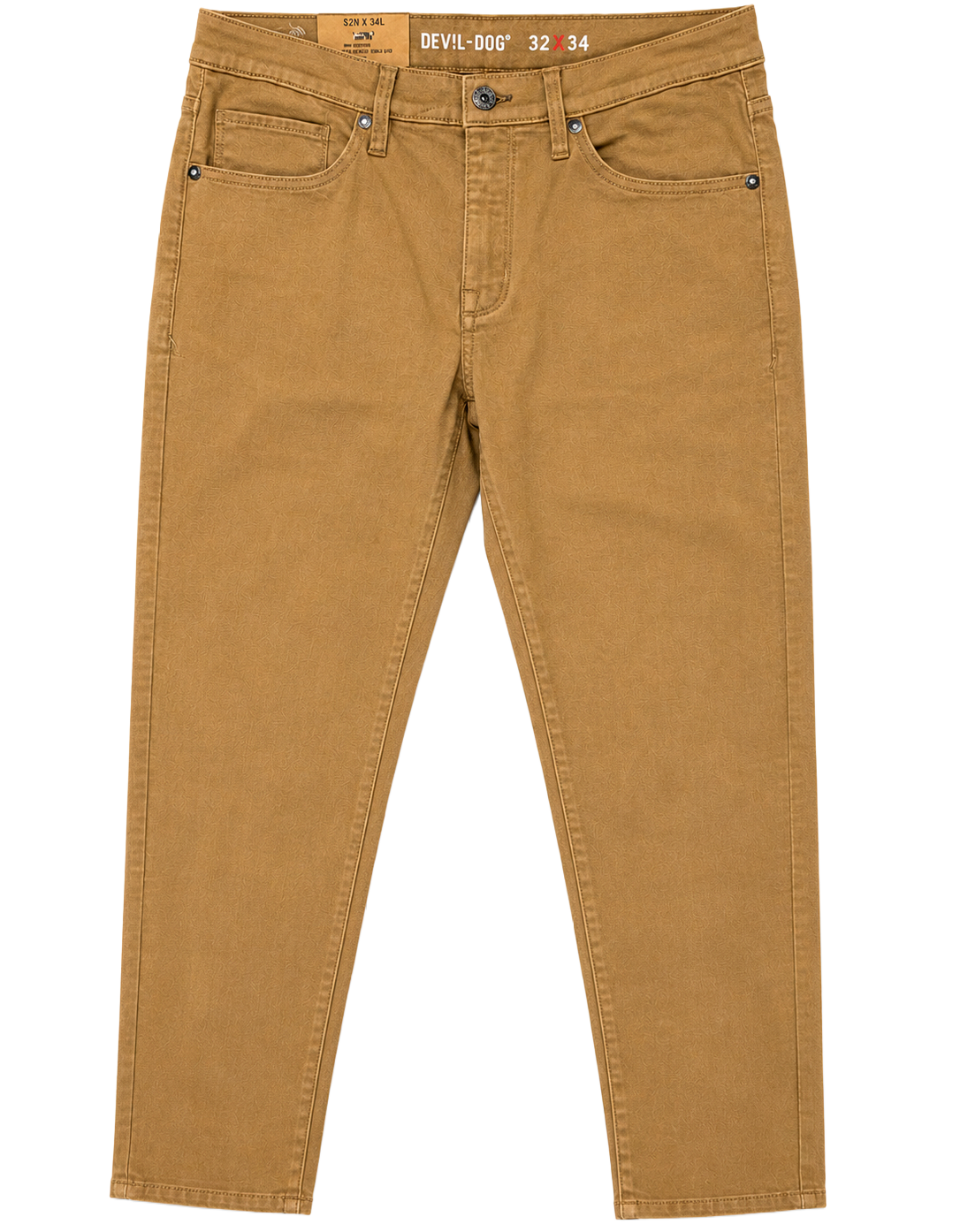 DEVIL DOG DUNGAREES DENIM JEANS KHAKI - UNION