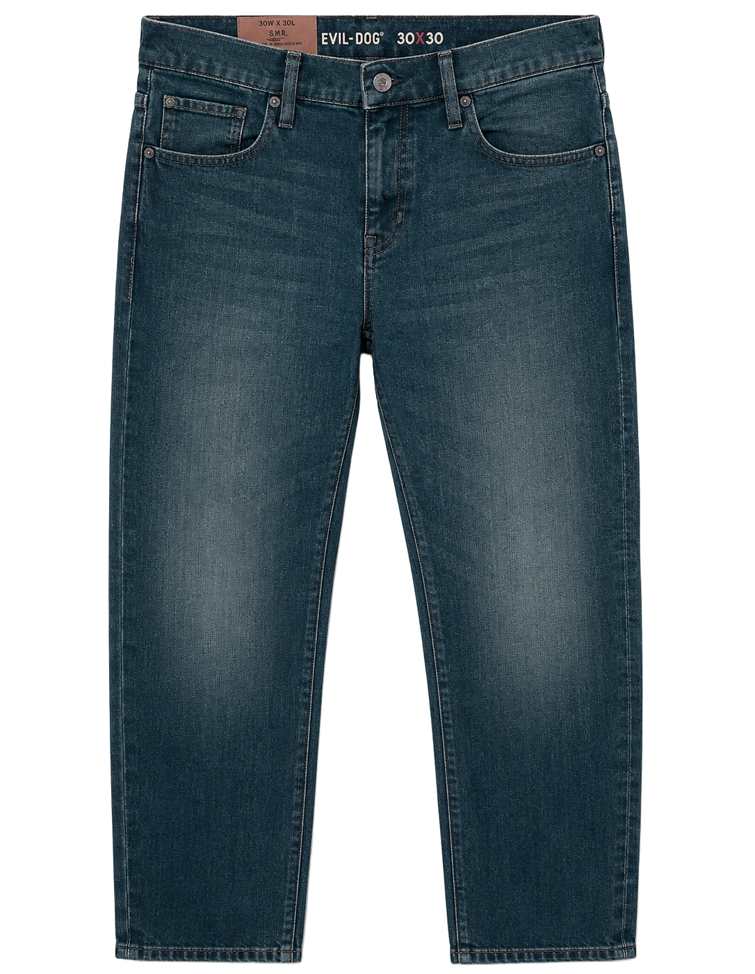 DEVIL DOG DUNGAREES DENIM JEANS INDIGO - BENSON