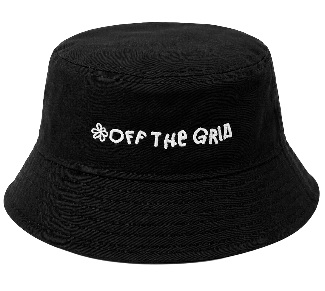 LICENSED OFF THE GRID BUCKET HAT BLACK - 101314