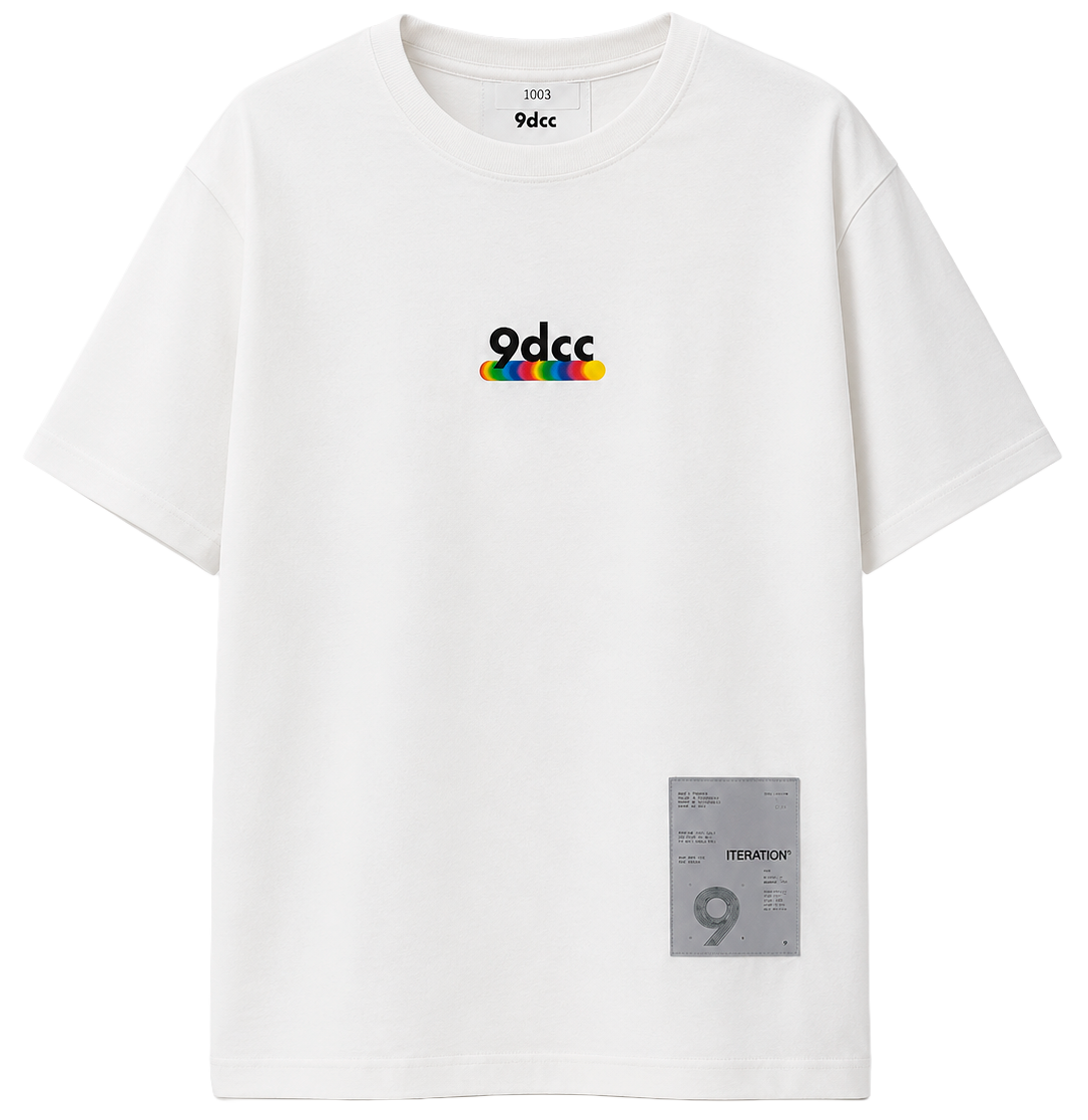 9DCC PREMIUM T-SHIRT GIFT BOX WHITE - ITERATION-02