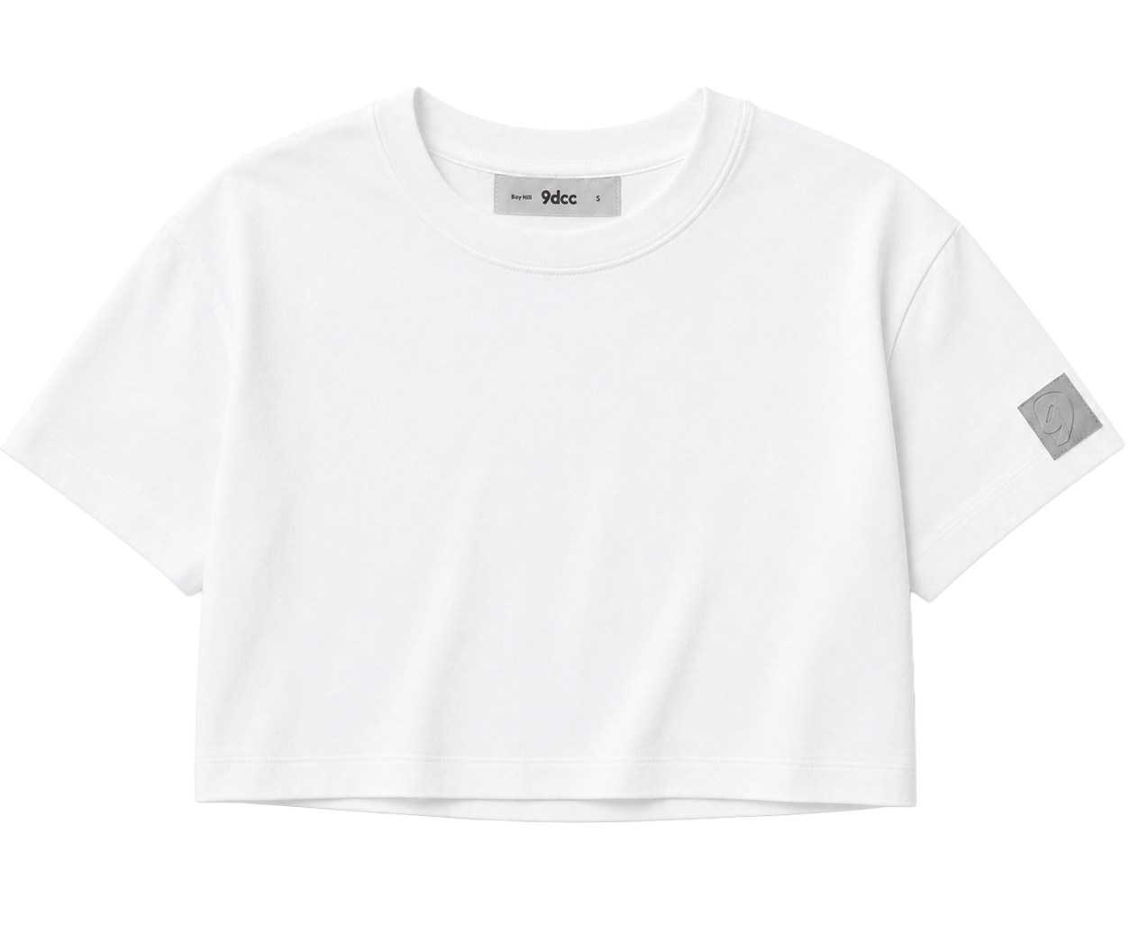 WOMENS 9DCC PREMIUM T-SHIRT WHITE - PB9