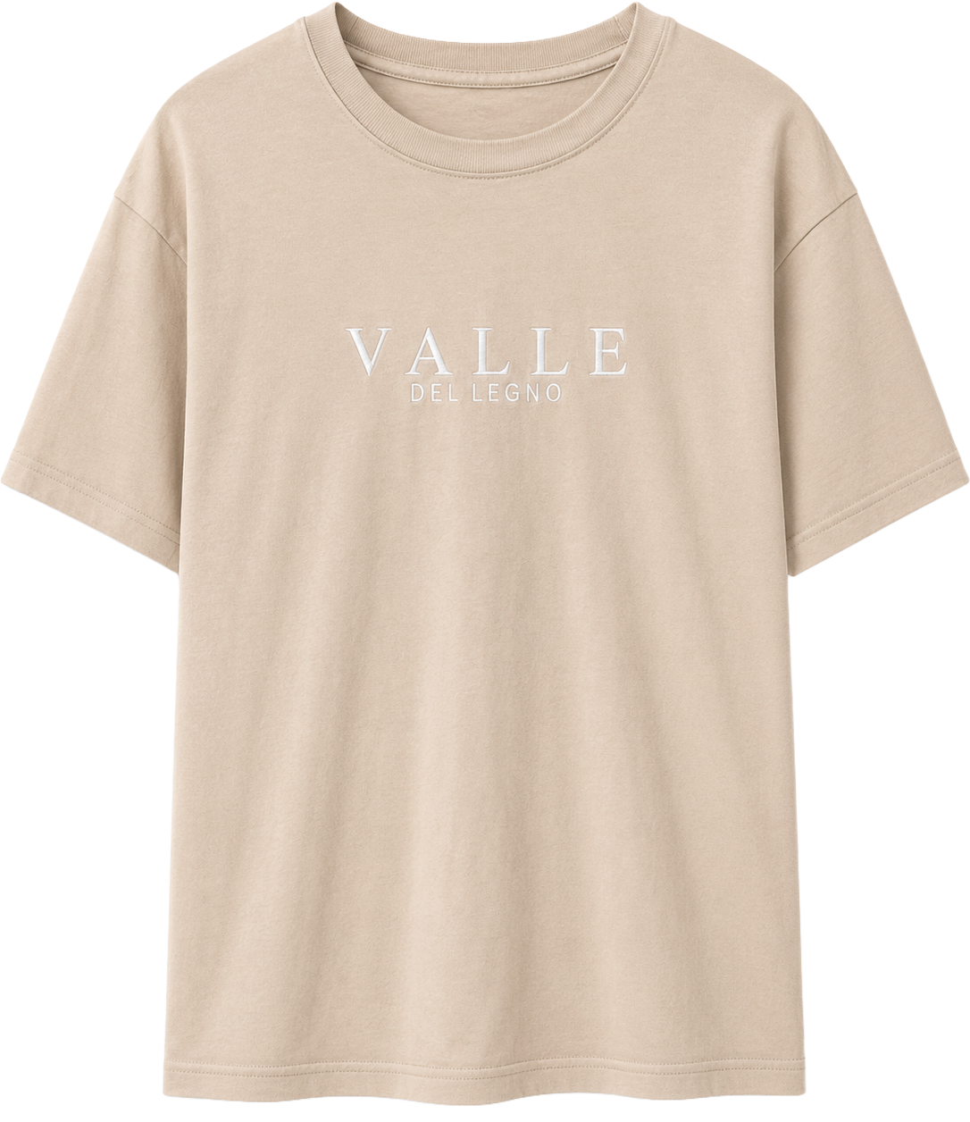 LICENSED VALLE DEL LEGNO T-SHIRT BEIGE - 1506