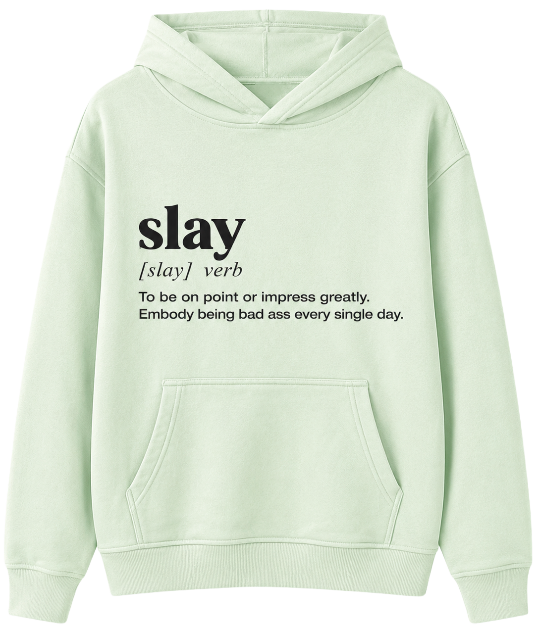 SUGAR FLOWER SLAY HOODIE MINT - JRSFHOL22HD005