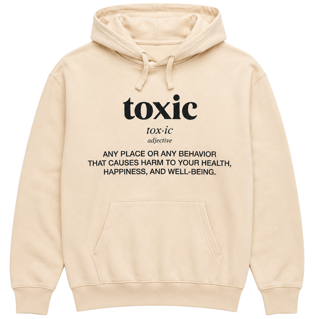 SUGAR FLOWER TOXIC HOODIE SAND - JRSFHOL22HD002