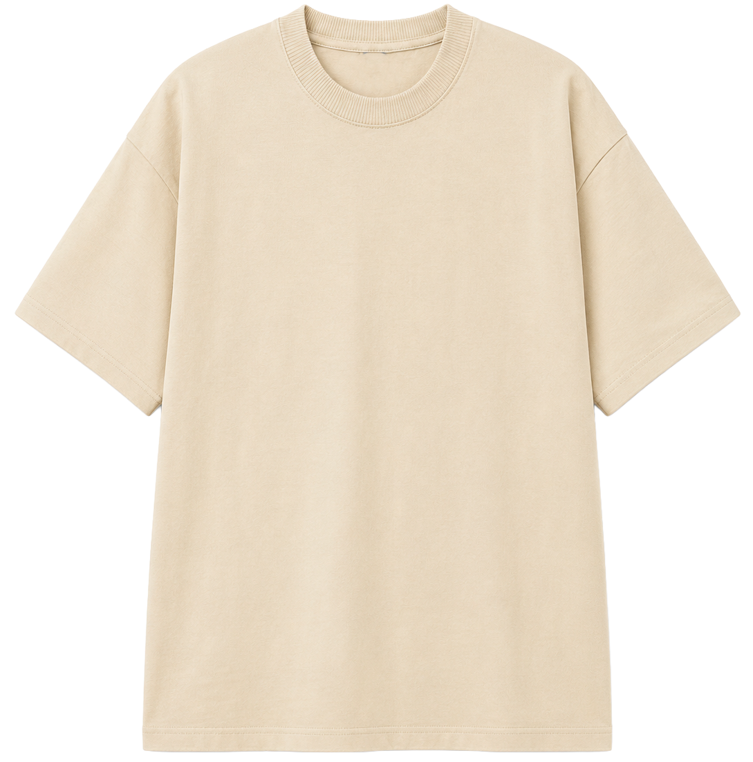 JXT APPAREL PREMIUM BLANK T-SHIRT NATURAL - T100
