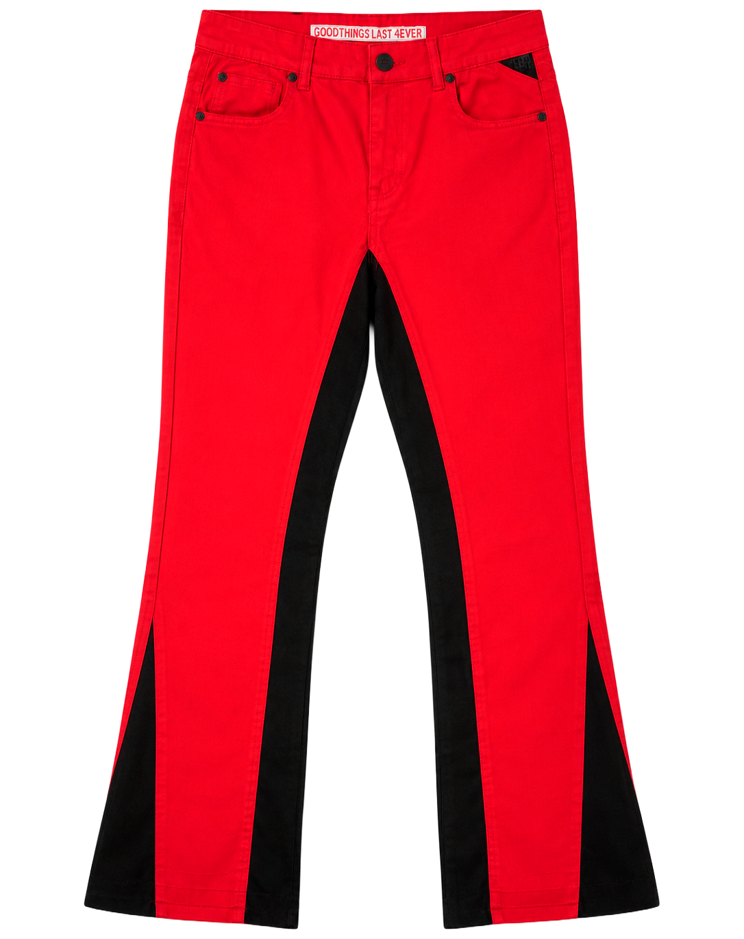GTL4 STACKED DENIM JEANS RED - G231C-1271 - Steal Deal 