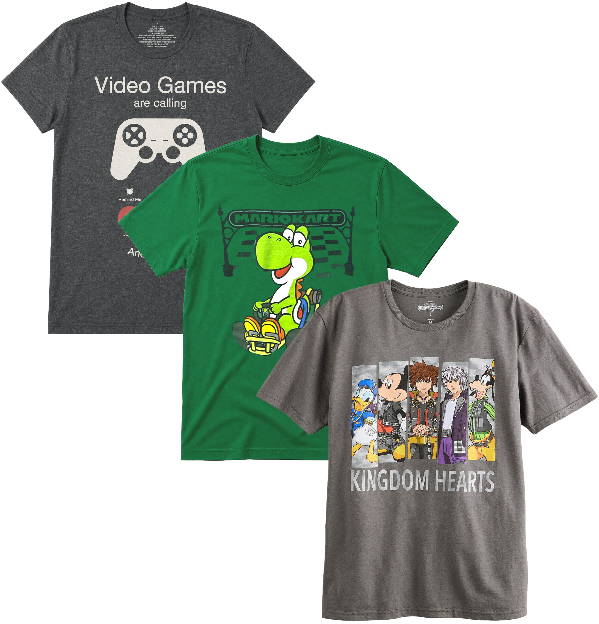 LICENSED ASSORTED ANIME T-SHIRTS (IR) ASST - VIDEO GAMES