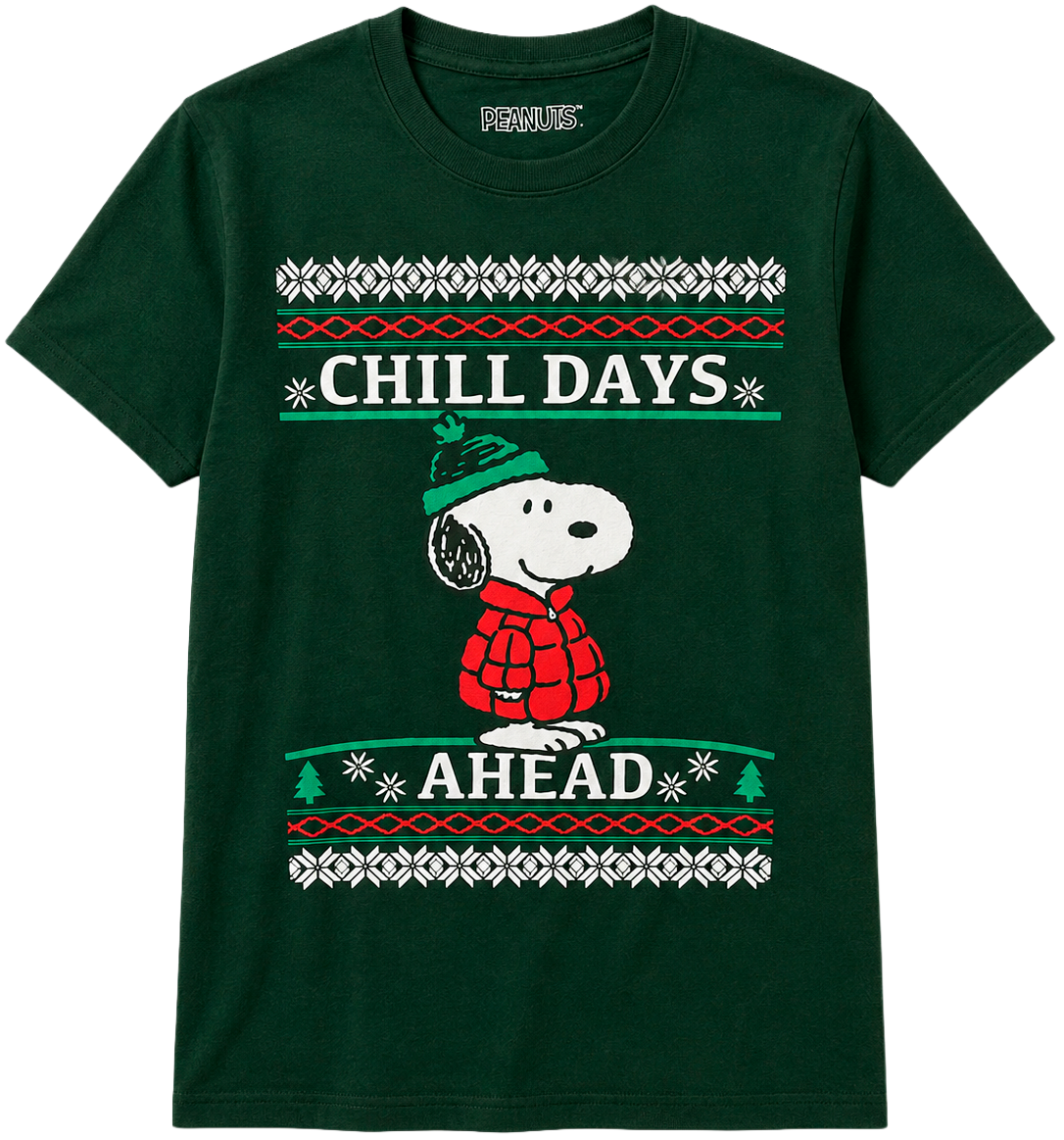 YOUTH BOYS LICENSED PEANUTS T-SHIRT (IR) ASST - SNOOPY