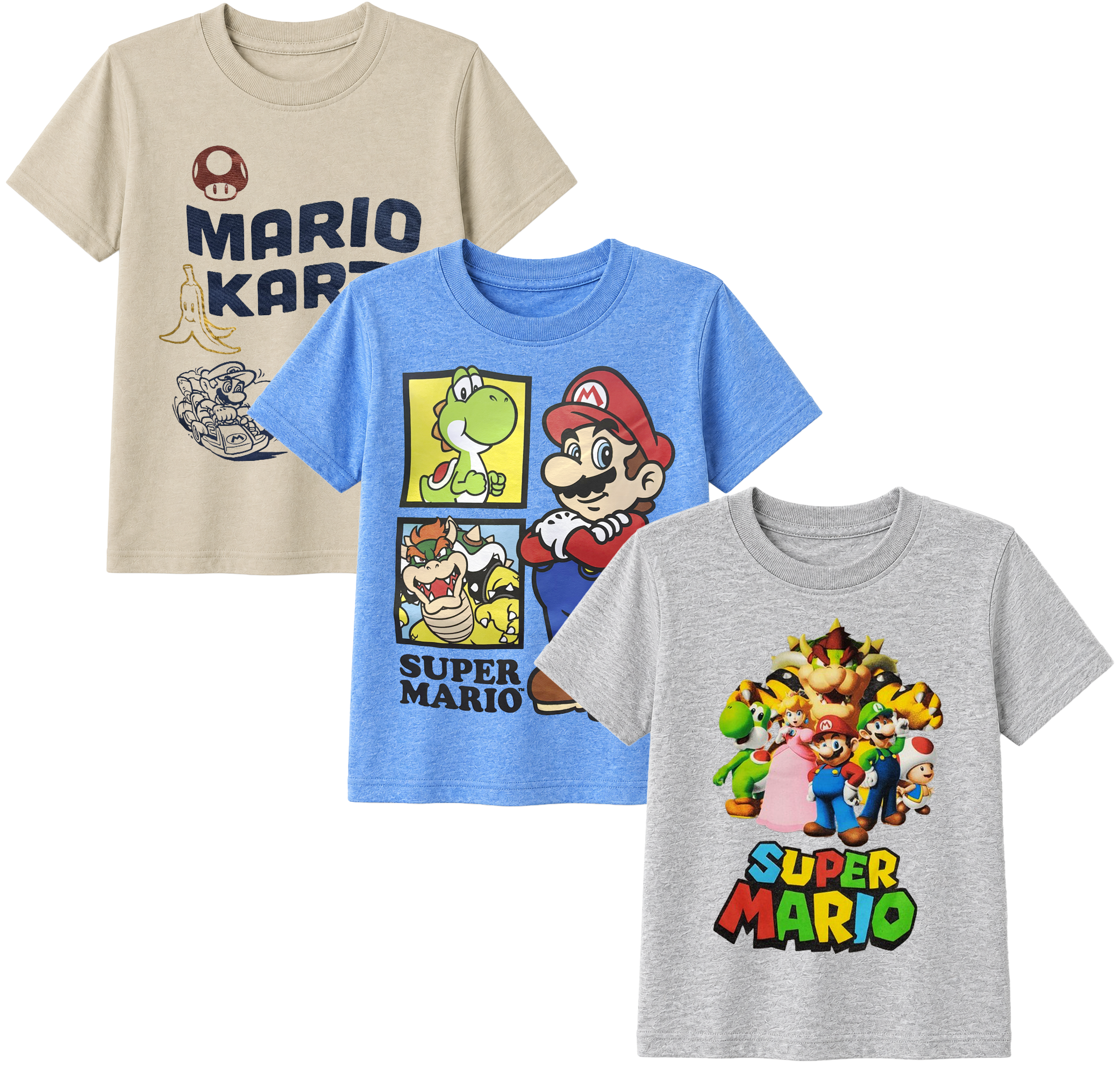 YOUNG MEN'S / BOY'S ASSORTED LICENSED T-SHIRTS (IR) ASST - VIDEO GAMES
