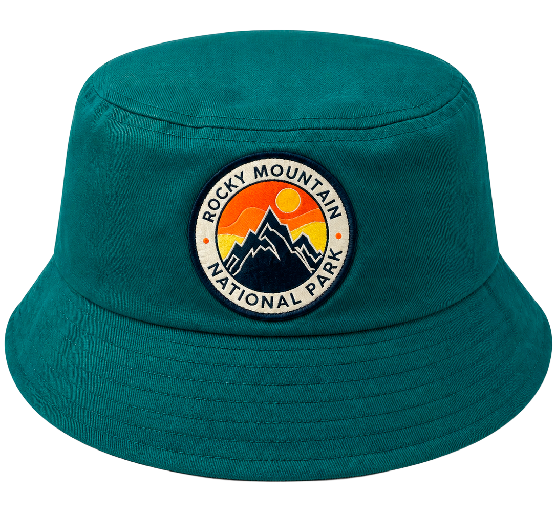 ROCKY MOUNTAIN NATIONAL PARK BUCKET HAT TEAL - FC26752NPFU