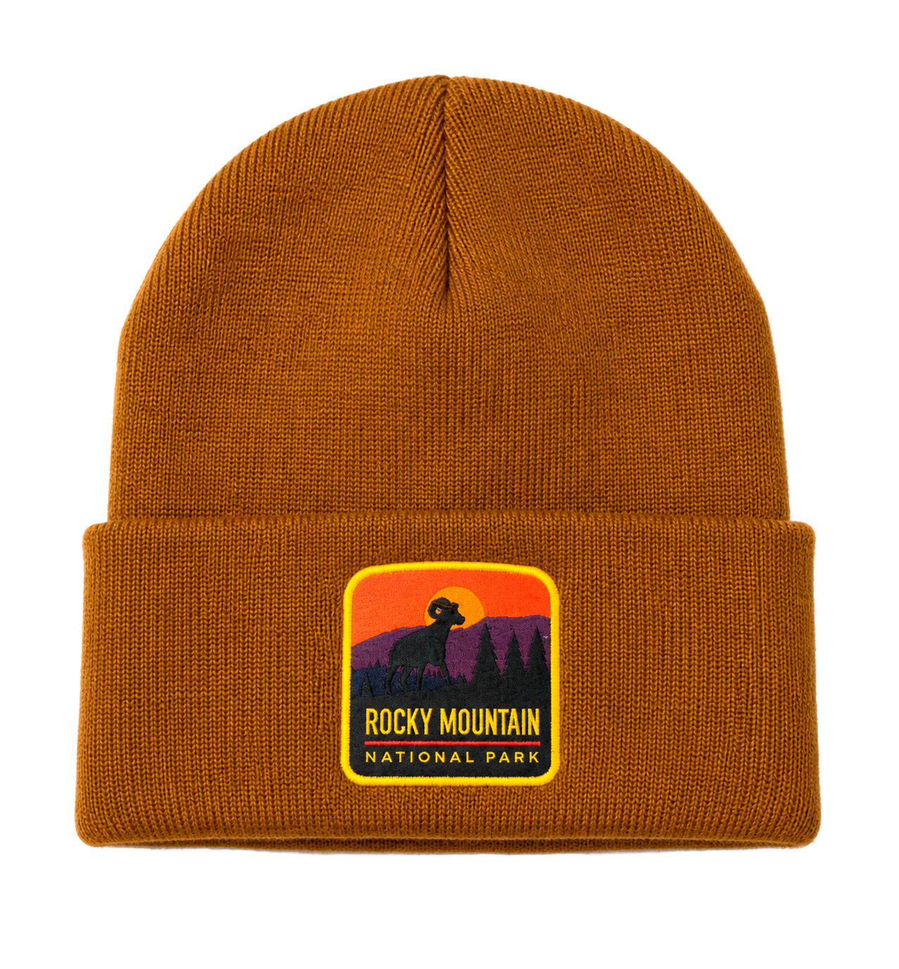 ROCKY MOUNTAIN NATIONAL PARK BEANIE BROWN - KC24560NPFU5