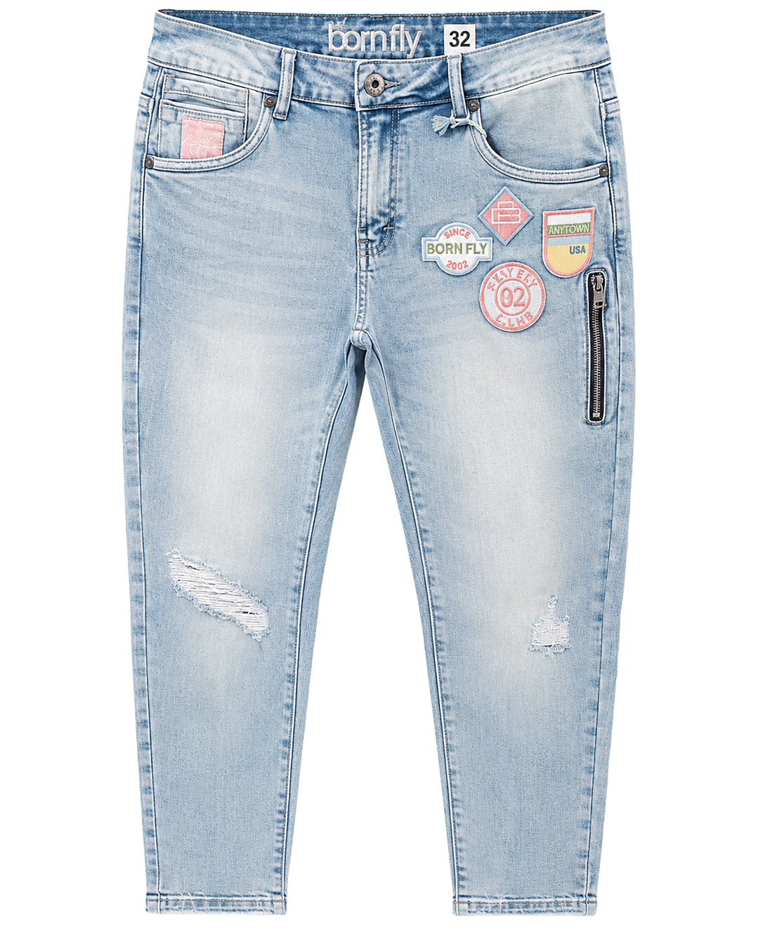 BORN FLY ASSORTED DENIM JEANS ASST - BFJNS26