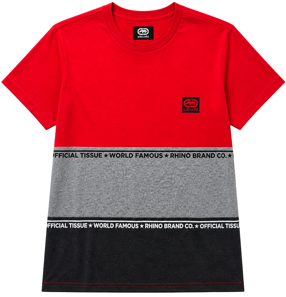 ECKO UNLTD GRAPHIC T-SHIRT TRUE RED - EO14K1517B