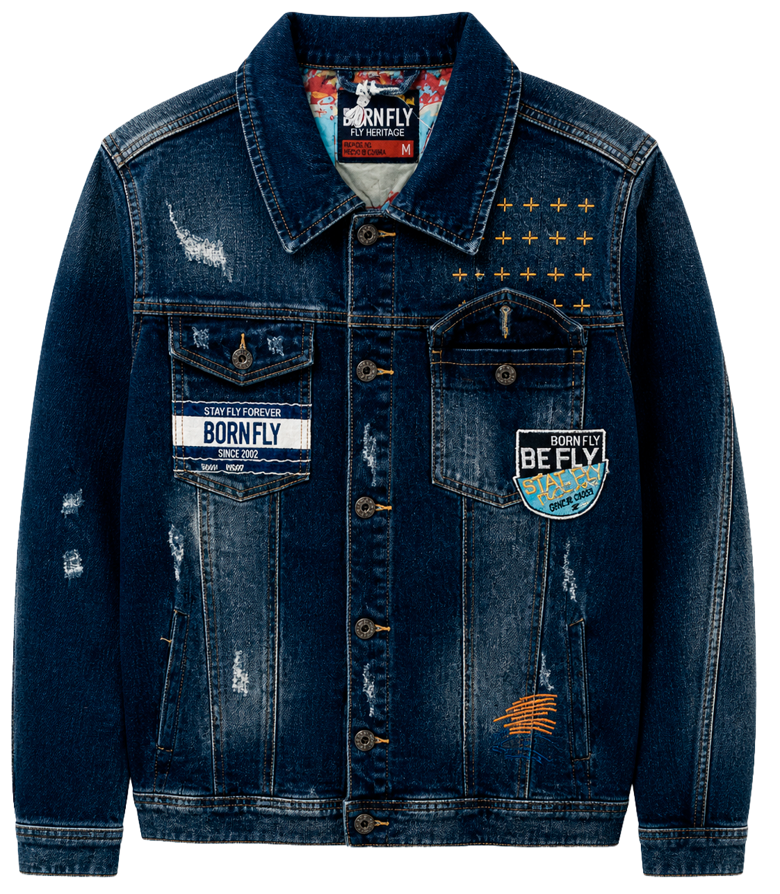 BORN FLY ASSORTED DENIM JACKETS ASST - BFDJKT26