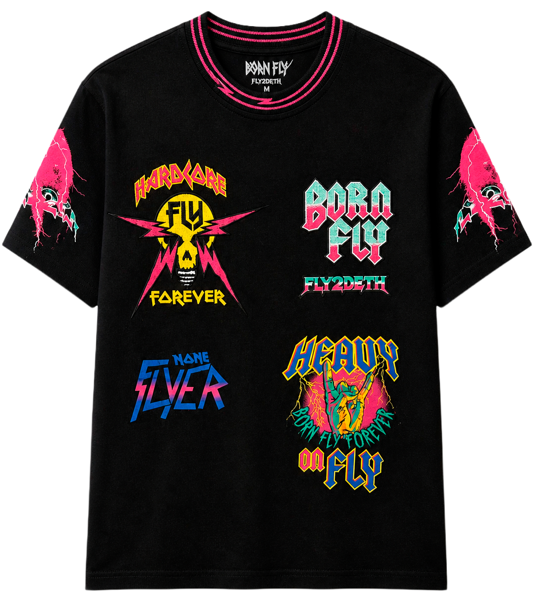 BORN FLY ASSORTED GRAPHIC T-SHIRT ASST - BFSTS26