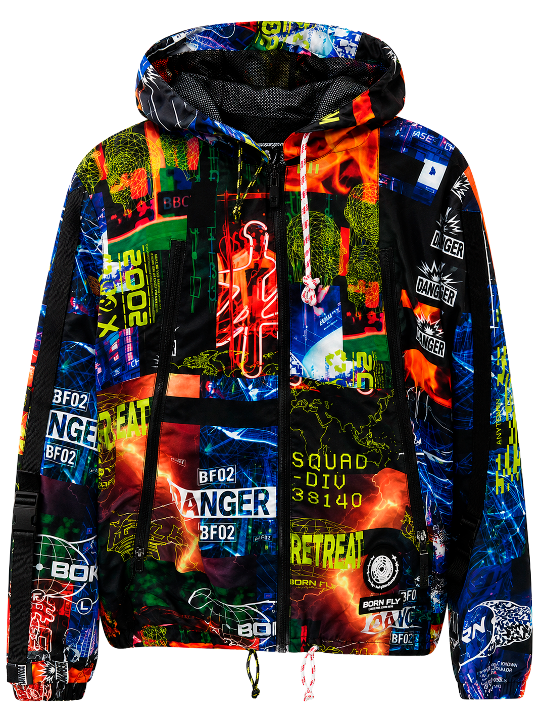 BORN FLY ASSORTED WINDBREAKER JACKETS ASST - BFWJKT26