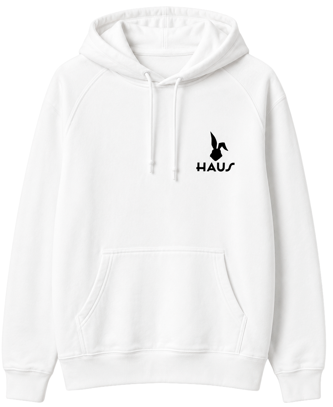 FLUF WORLD GRAPHIC HOODIE WHITE - HAUS