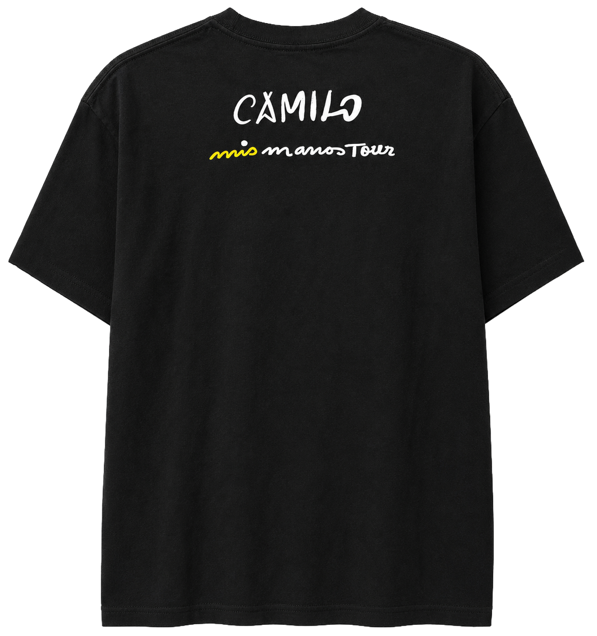 LICENSED MUSIC CAMILO T-SHIRT BLACK - CAMILO001