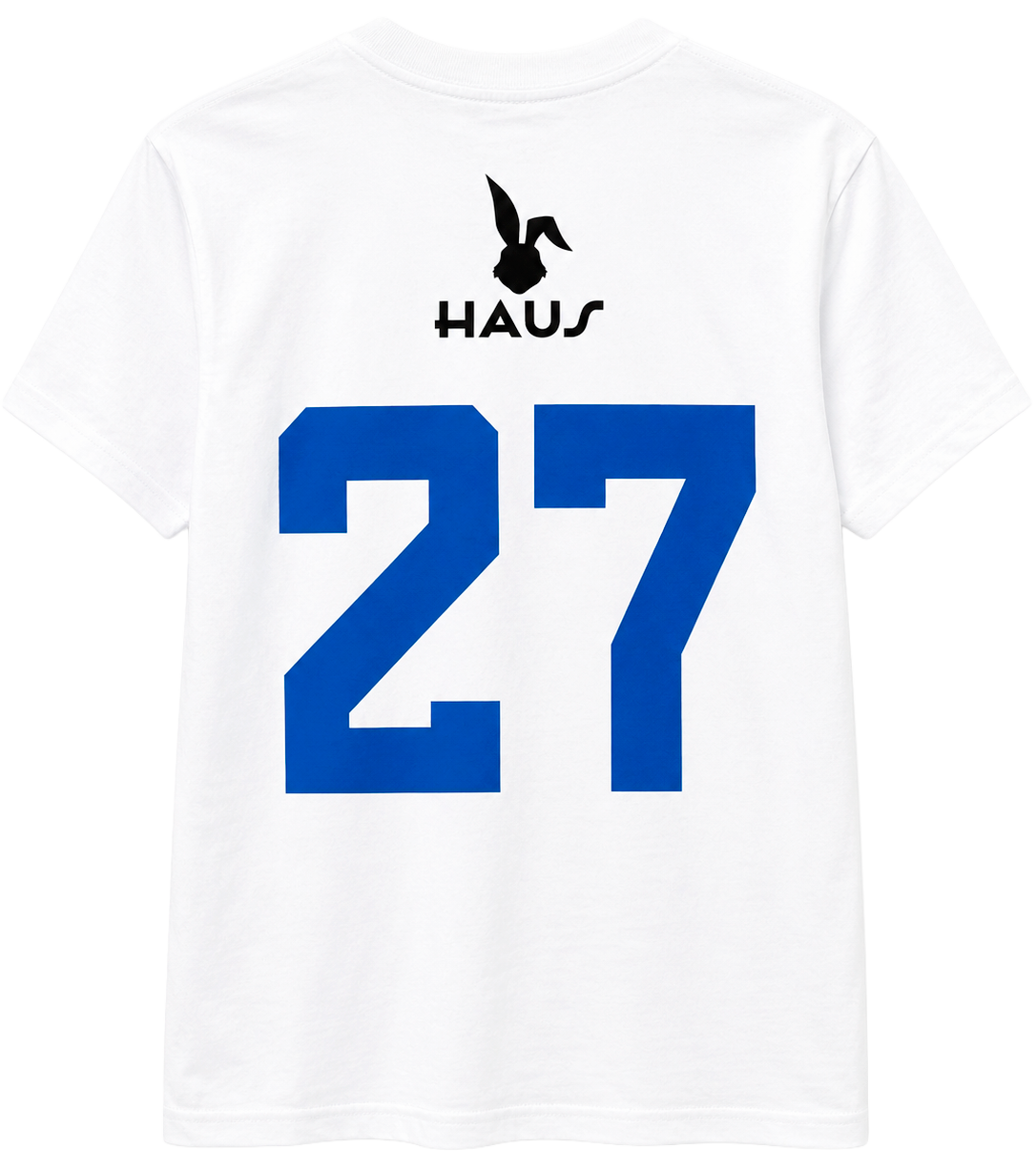 WOMENS FLUF WORLD T-SHIRT WHITE - BEAR & FLUF LOGO