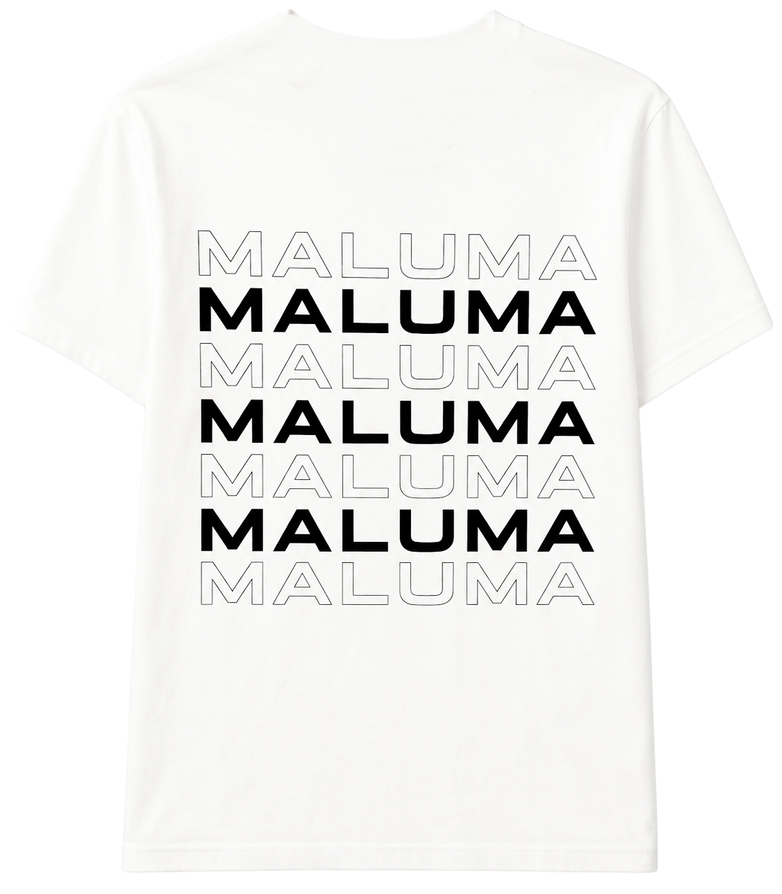 LICENSE MUSIC MALUMA T-SHIRT WHITE - PAPI JUANCHO