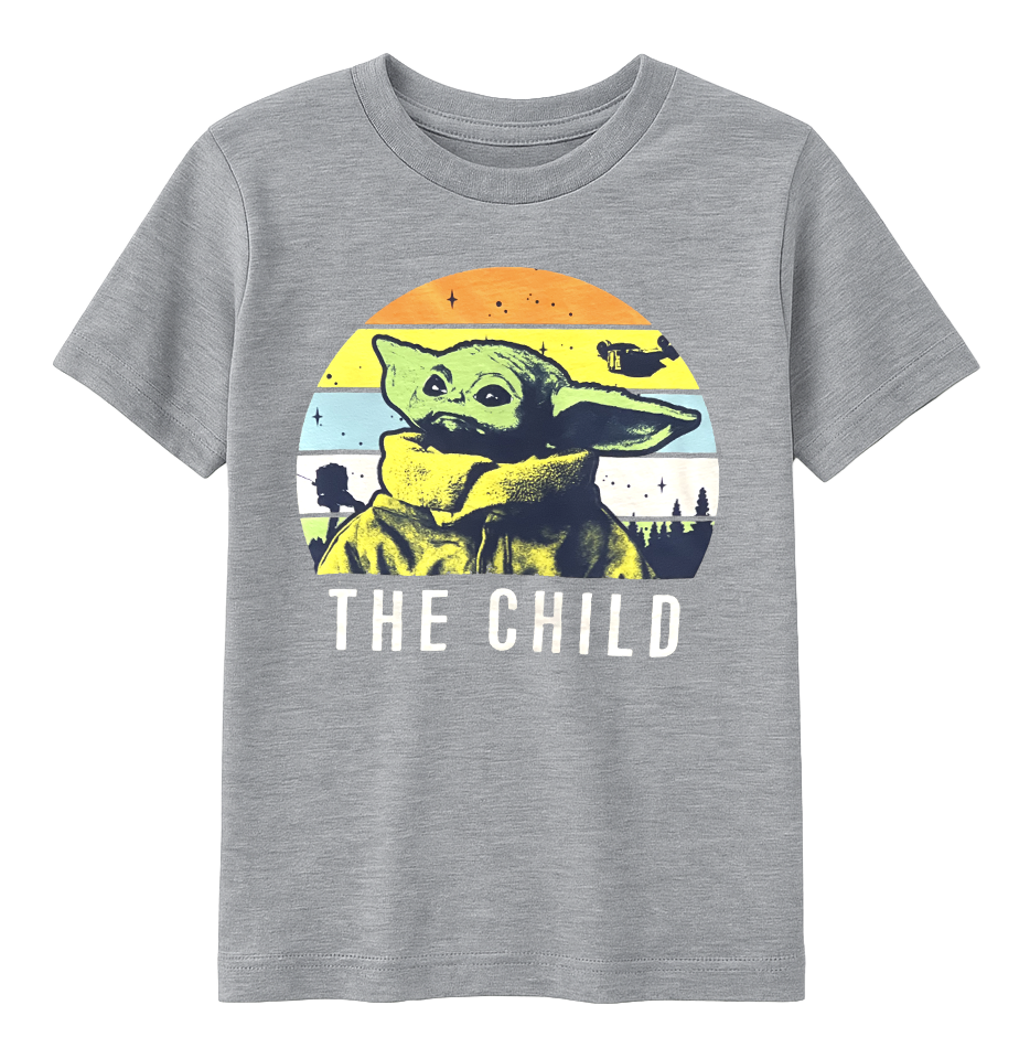 YOUTH BOYS ASSORTED STARWARS GROGU T-SHIRT ASST - 3SWM90300B01-C01