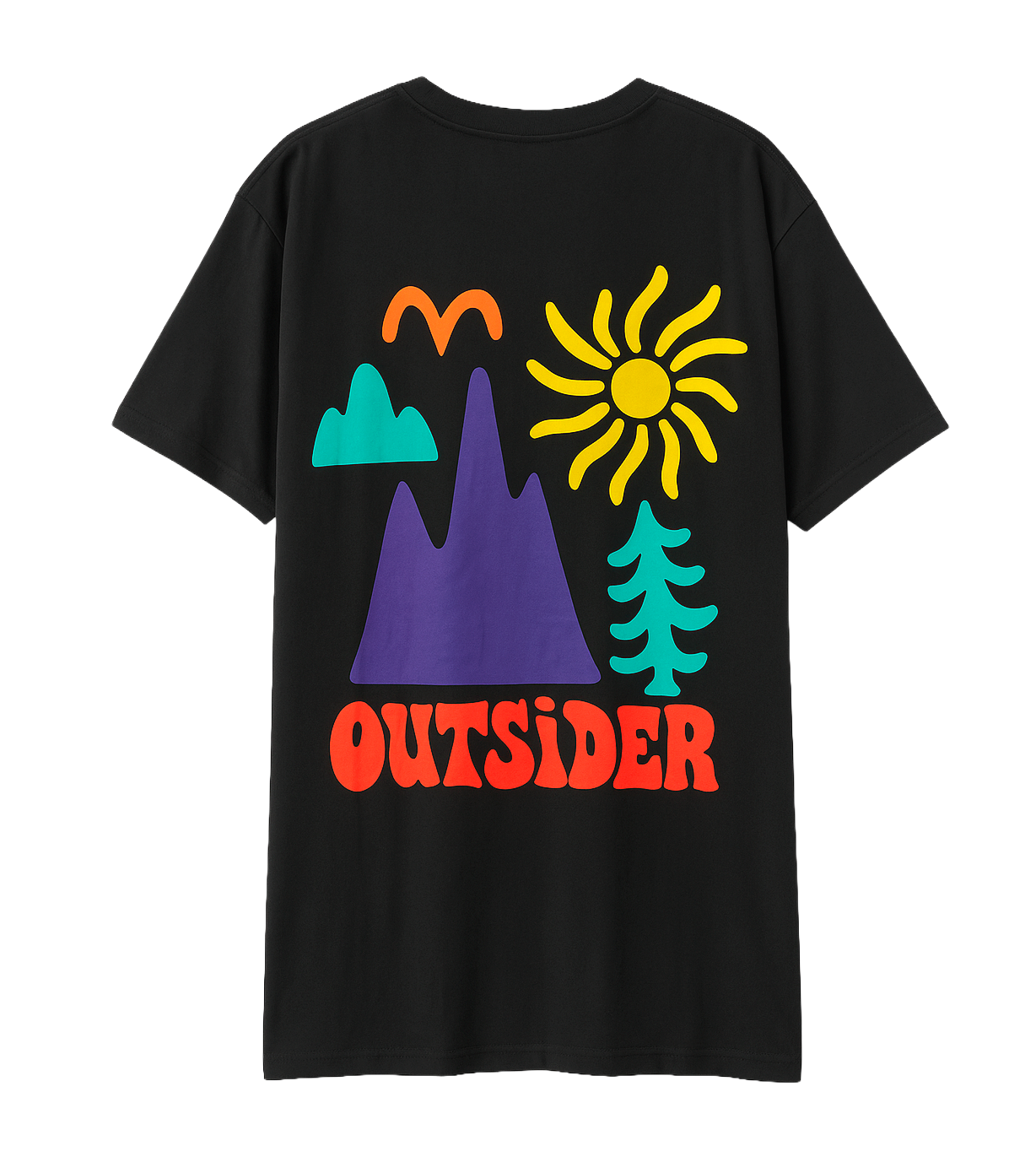 MEN'S ASSORTED 2 PACK T-SHIRTS BLACK & EMERALD - NB14100095924