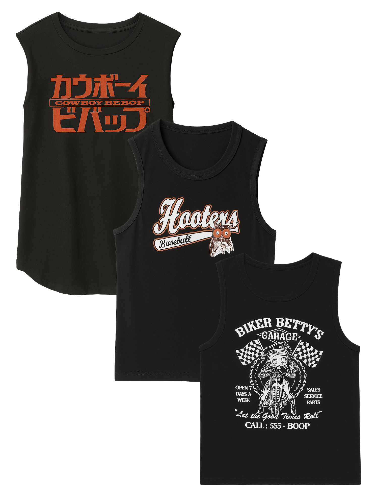 WOMENS ASSORTED LICENSED TANK TOPS ASST - TANKASST25