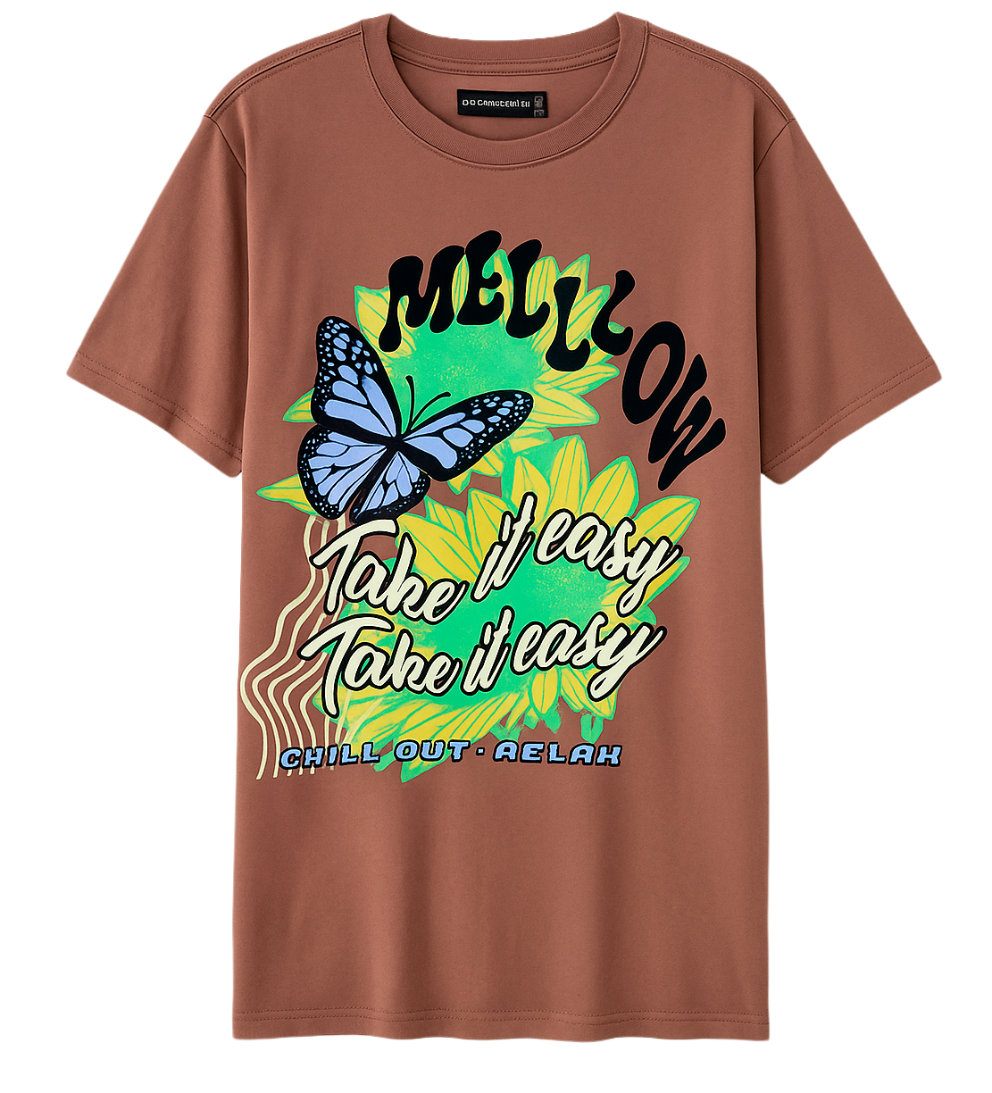 MEN'S ASSORTED 2 PACK T-SHIRTS BROWN & YELLOW - NB24100095917