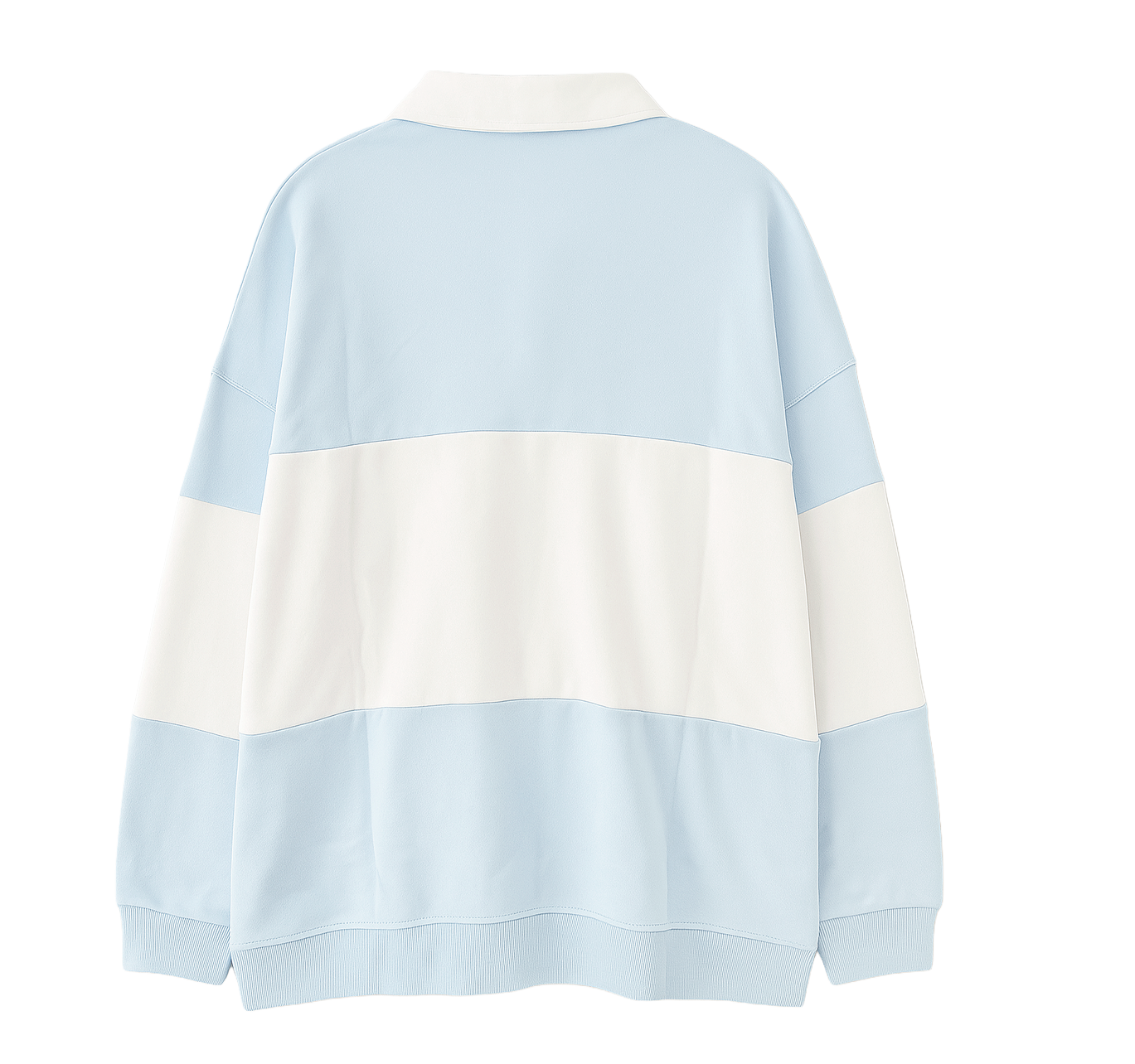 NO BOUNDARIES L/S POLO SWEATSHIRT BLUE - NB14100095934