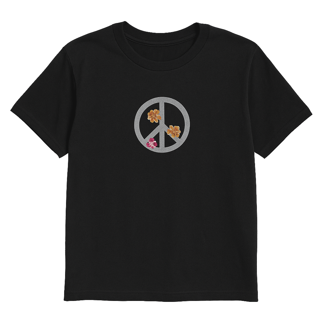 YOUTH BOYS CHEMISTRY PEACE T-SHIRT BLACK - 3PLE85860ZM