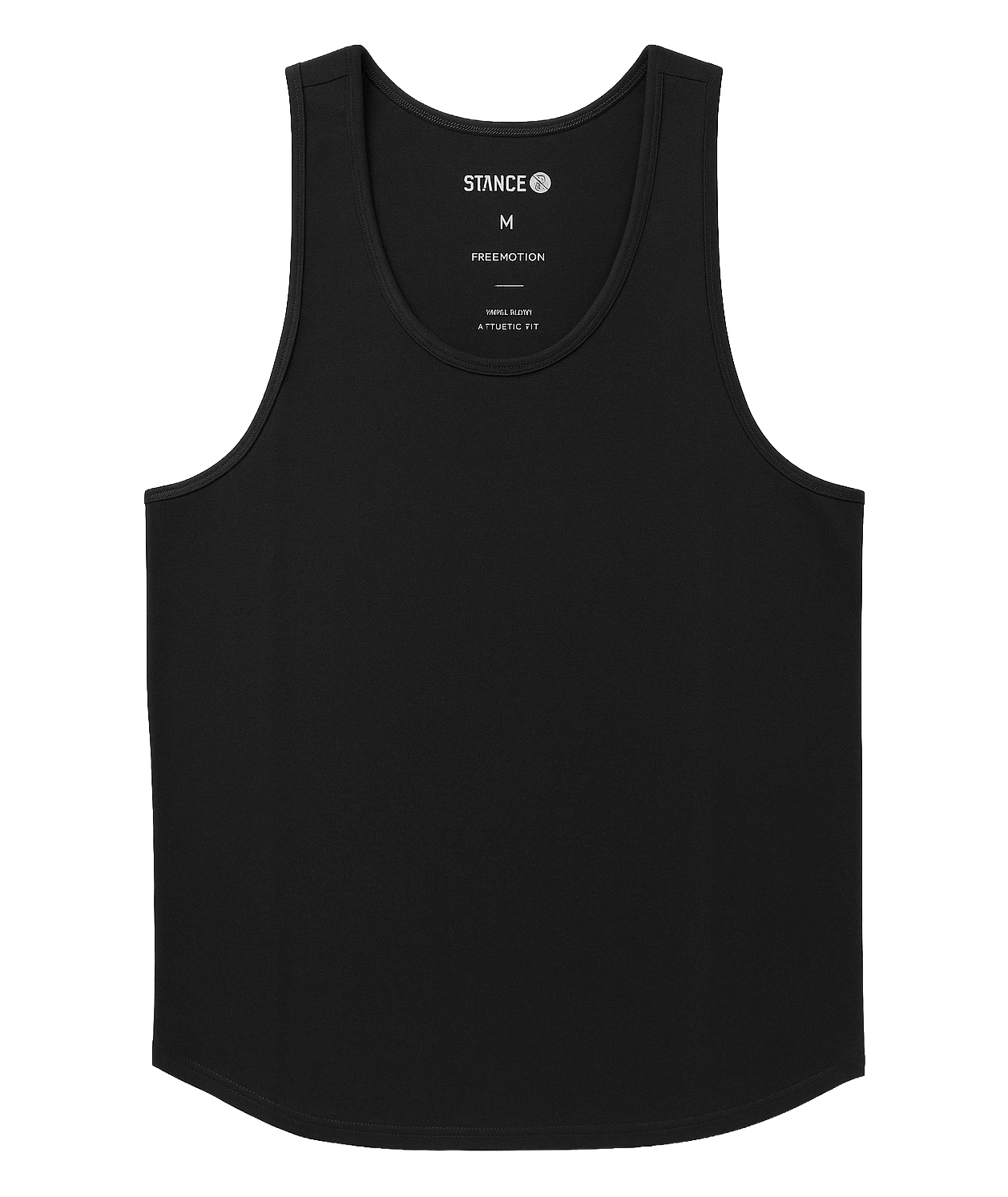 STANCE ATHLETIC TANK TOP BLACK - MAPPA25FTK