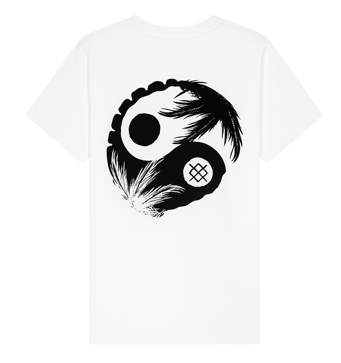 STANCE OPPOSITES T-SHIRT WHITE - A3SS1D24OP