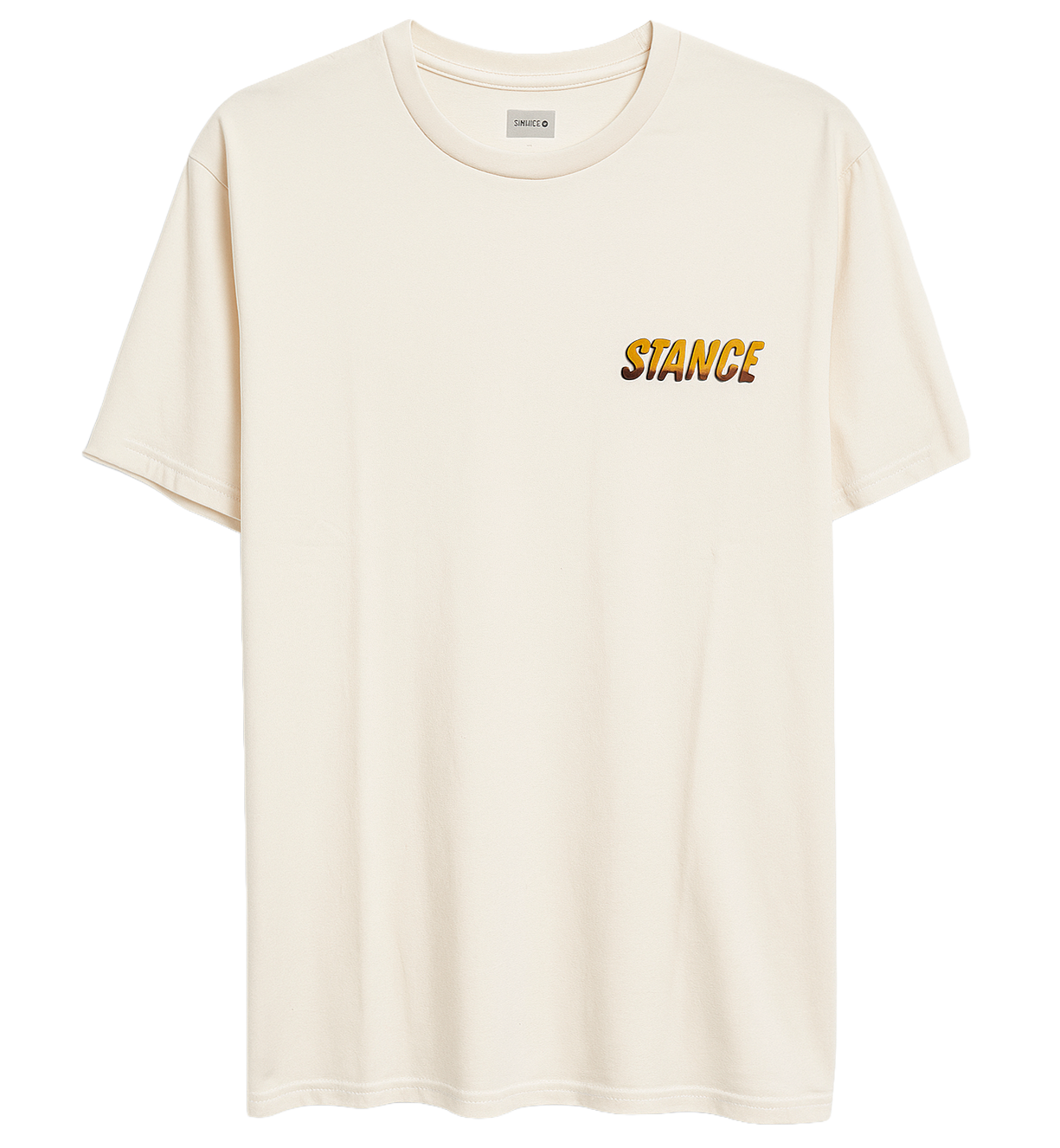 STANCE PITTED T-SHIRT VINTAGE WHITE - A3SS1D24PI