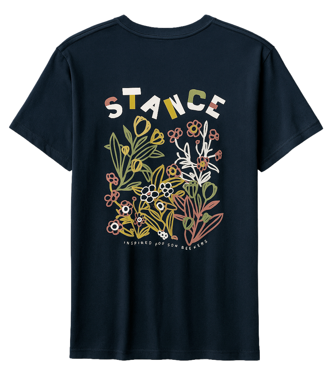 STANCE CUT IT OUT T-SHIRT NAVY - A3SS1C24CU