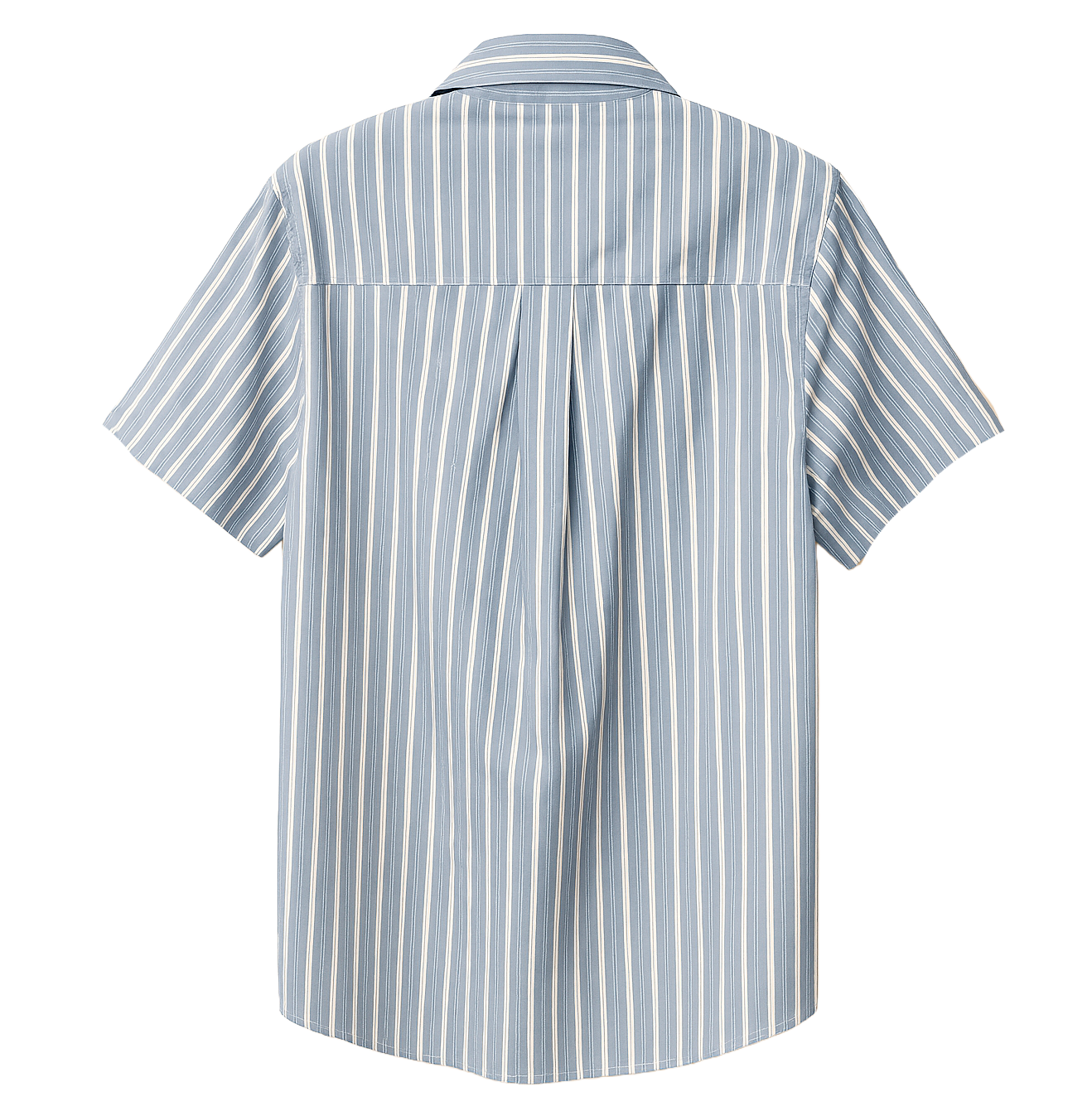 STANCE S/S BUTTON-DOWN SHIRT STEEL BLUE - MAPPA25COT