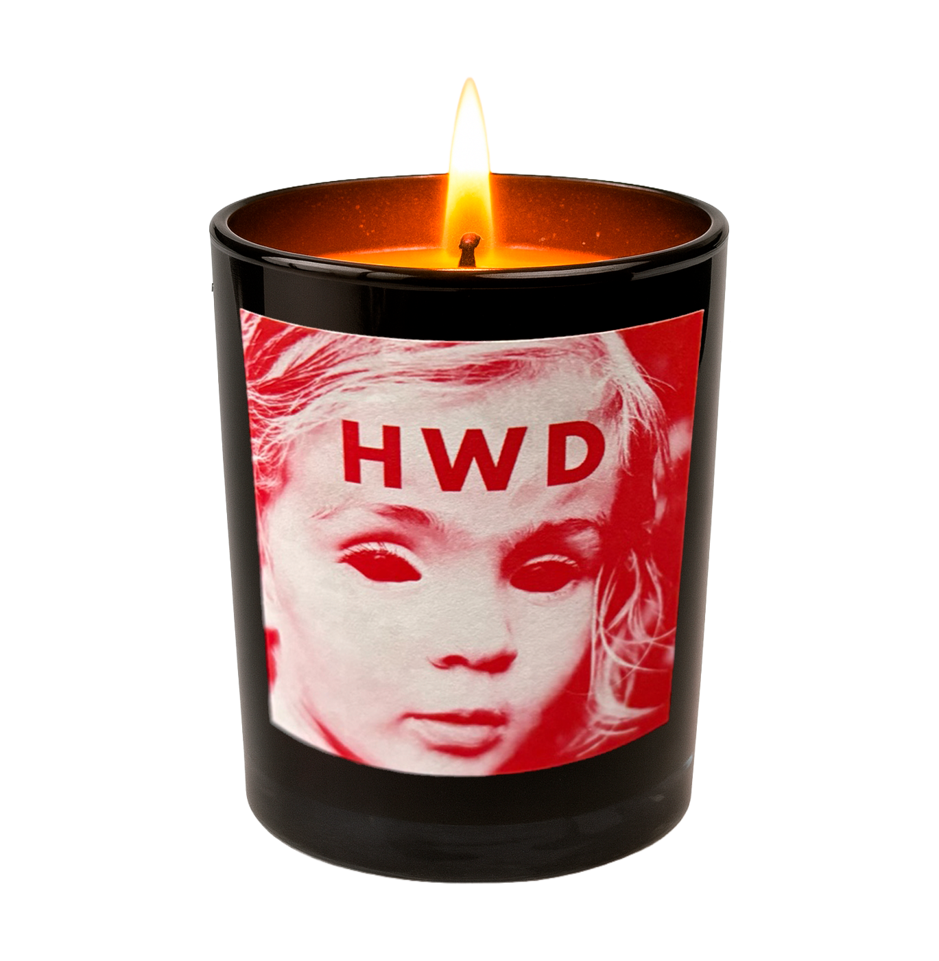 HWD VANILLA CANDLE BLACK - D14CGG01