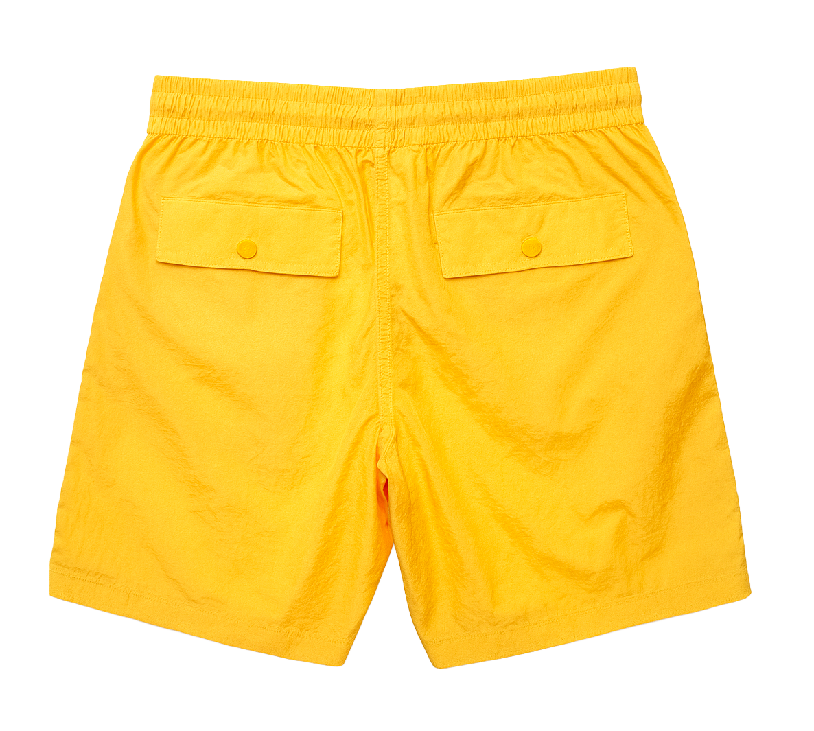 DIAMOND SUPPLY CO NYLON SHORTS MUSTARD - A20DMBC008