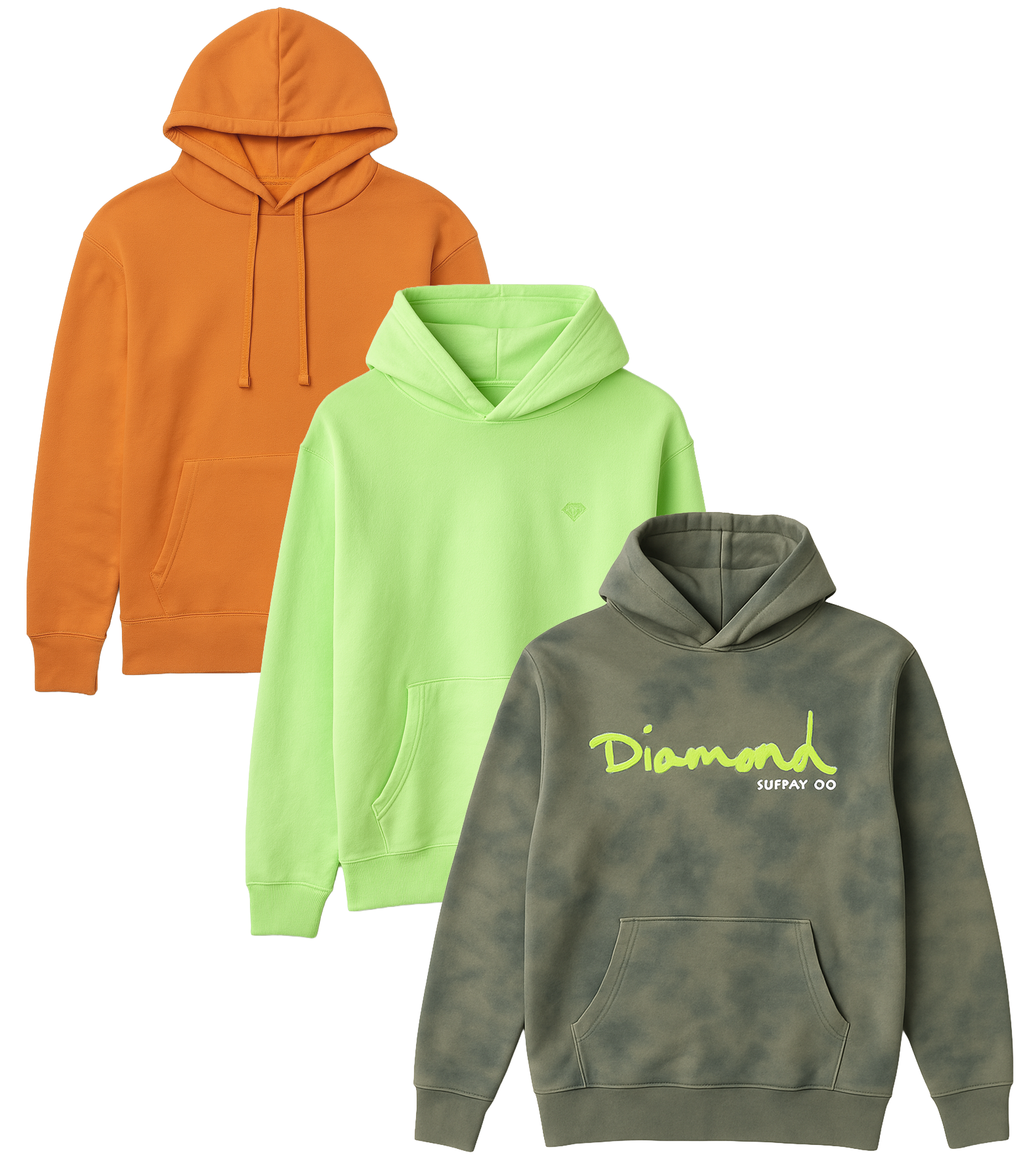 DIAMOND SUPPLY CO ASSORTED HOODIES ASST - DMNDHDA