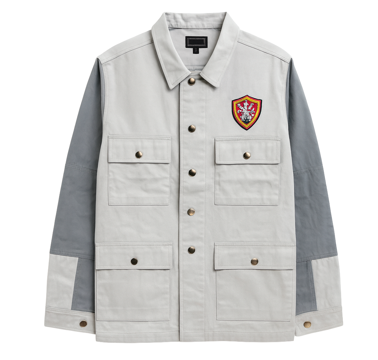 CORDOVA UTILITY JACKET GREY - A15CT05