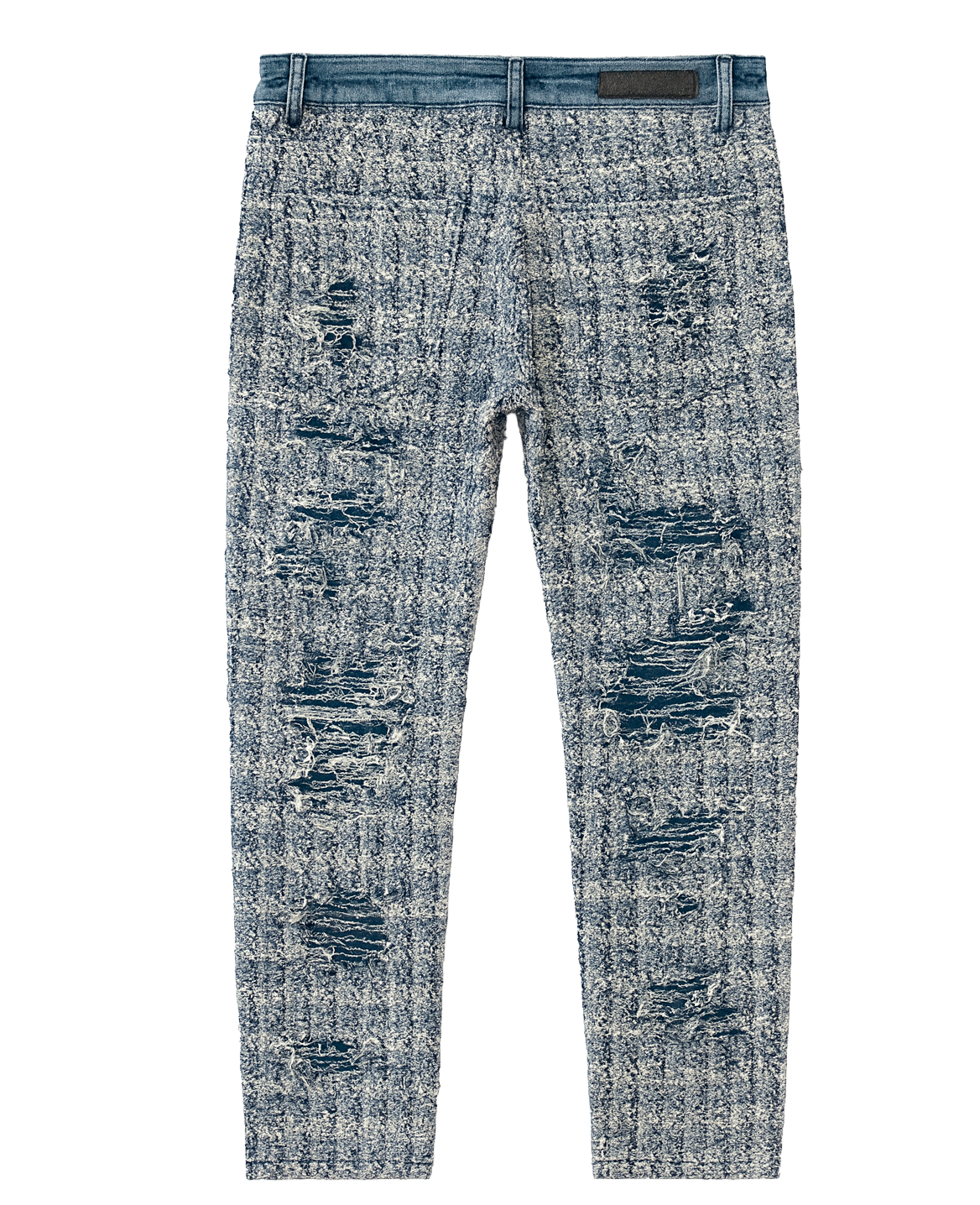 EMBELLISH BORO JEANS BLUE SALVAGE - EMBSPR24-038