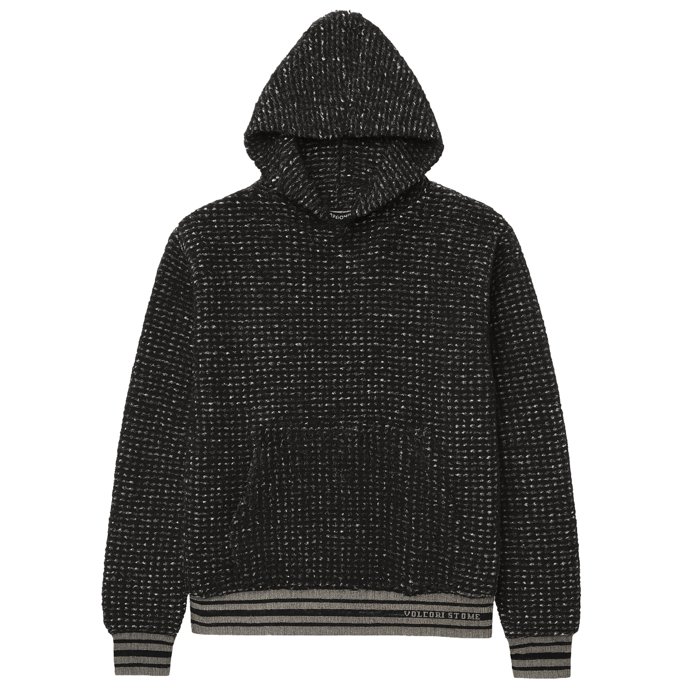 EMBELLISH SKELETON BORRO HOODIE BLACK - EMBHOL124-034