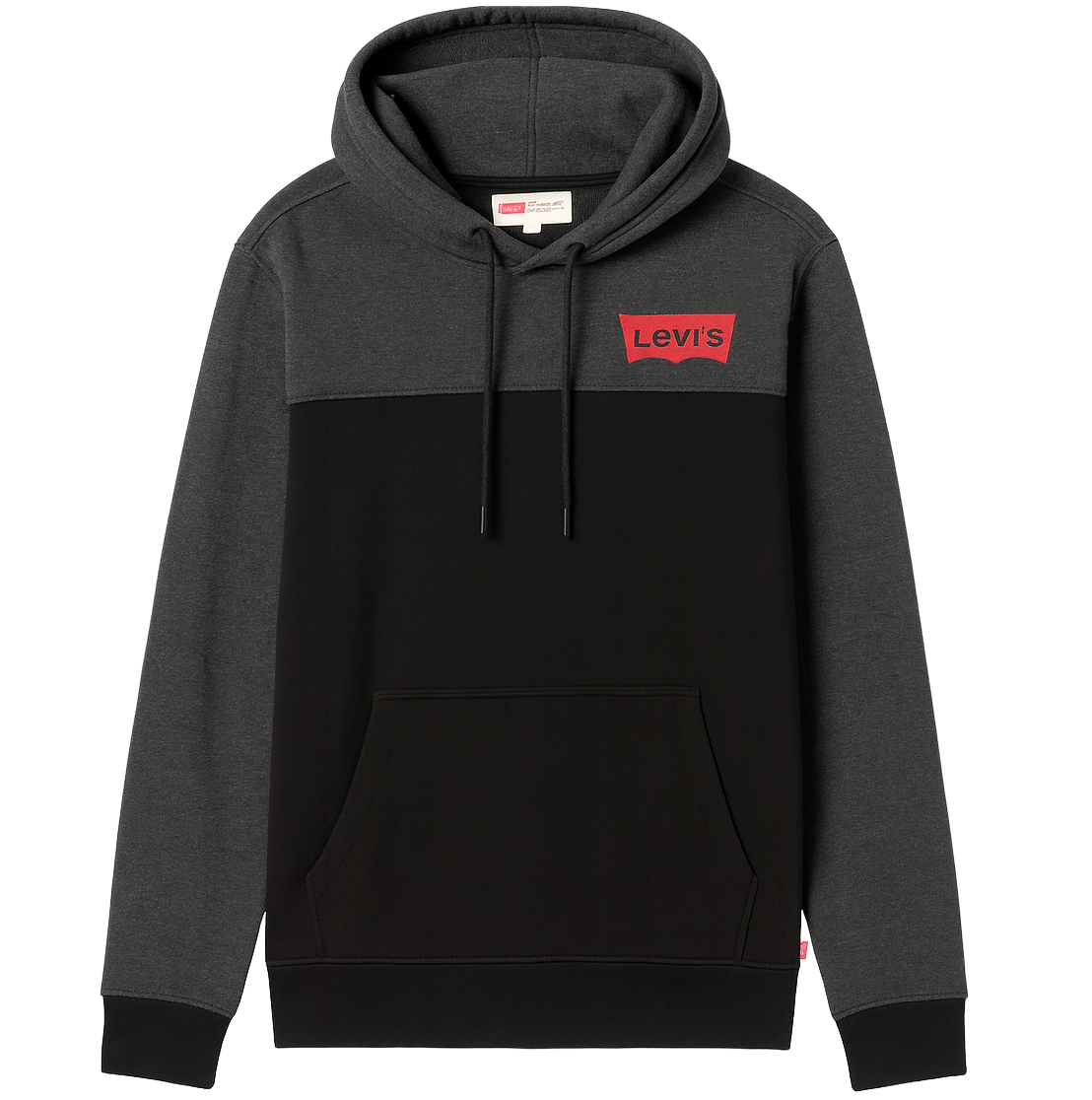 LEVIS GRAPHIC HOODIE BLACK - LVSHDE25