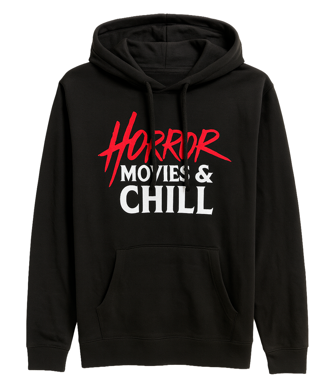 YOUTH LICENSED GRAPHIC HOODIE BLACK - HORROR / OP3179