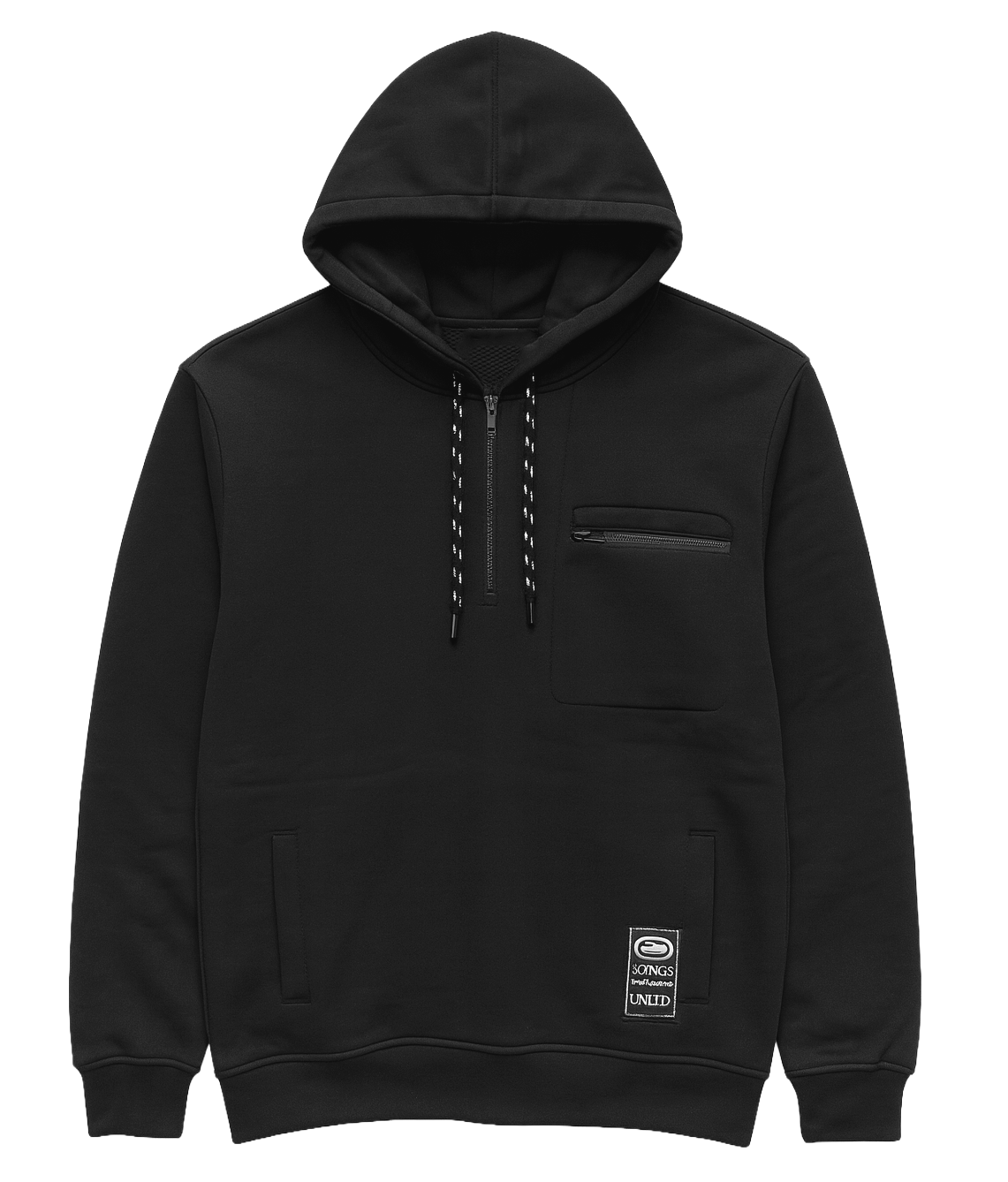 ECKO UNLTD FLEECE HOODIE BLACK - EO32H852