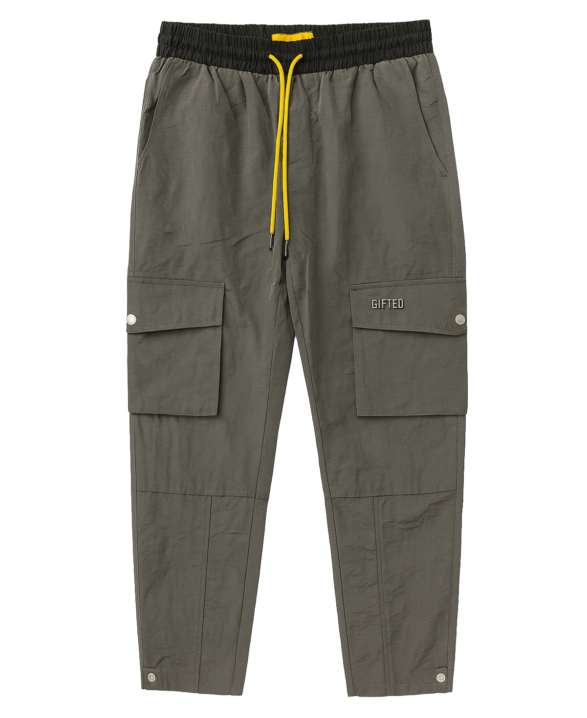 GFTD LA NYLON CARGO PANTS GRAY - WARREN