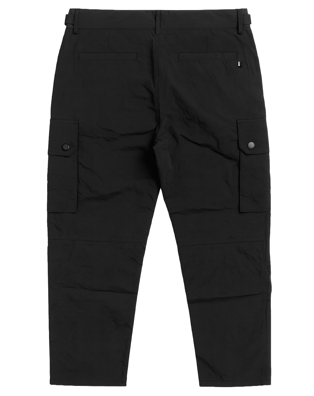 CRYSP NYLON CARGO PANTS BLACK - CRYSPR242-001