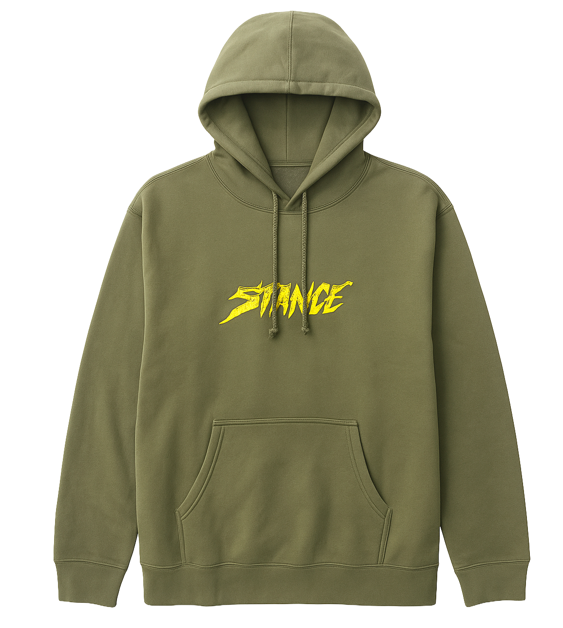 STANCE PALM SLAYER HOODIE ARMY GREEN - AFH1D24PAL