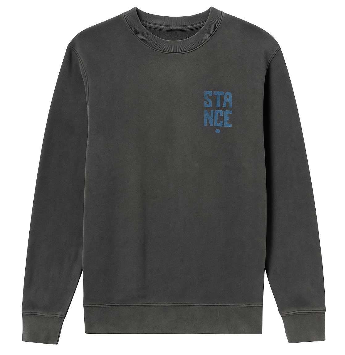 STANCE SEAMLESS CREWNECK PULLOVER CEMENT - ACS1D24SEA