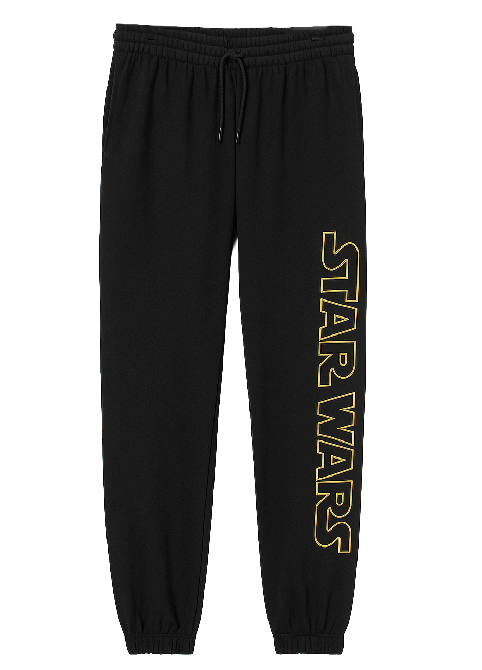 LICENSED DISNEY STAR WARS JOGGER SWEATPANT BLACK - 2SWM0652