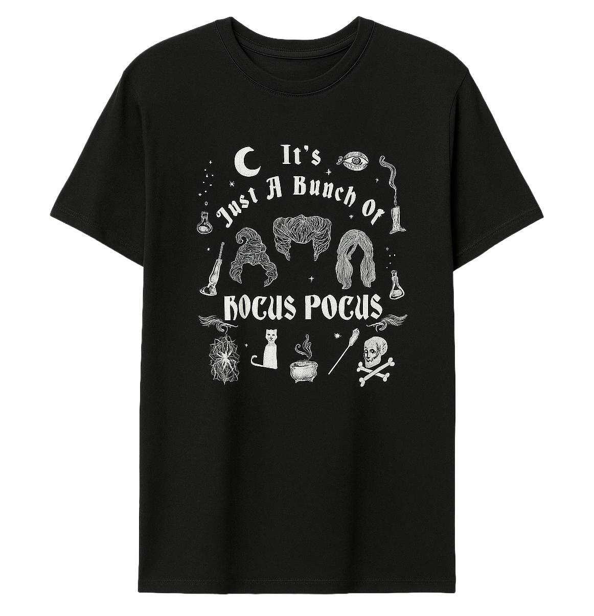 LICENSED HOCUS POCUS T-SHIRT BLACK - DNHP0001